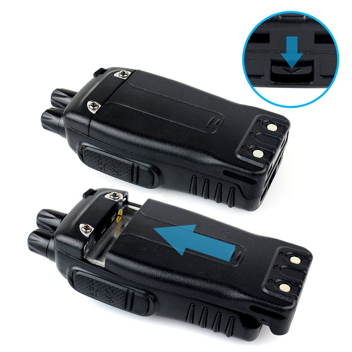 Cuffie Vivavoce Per Retevis H-777 RT-5R RT-5RV RT-B6 Due - Foto 12